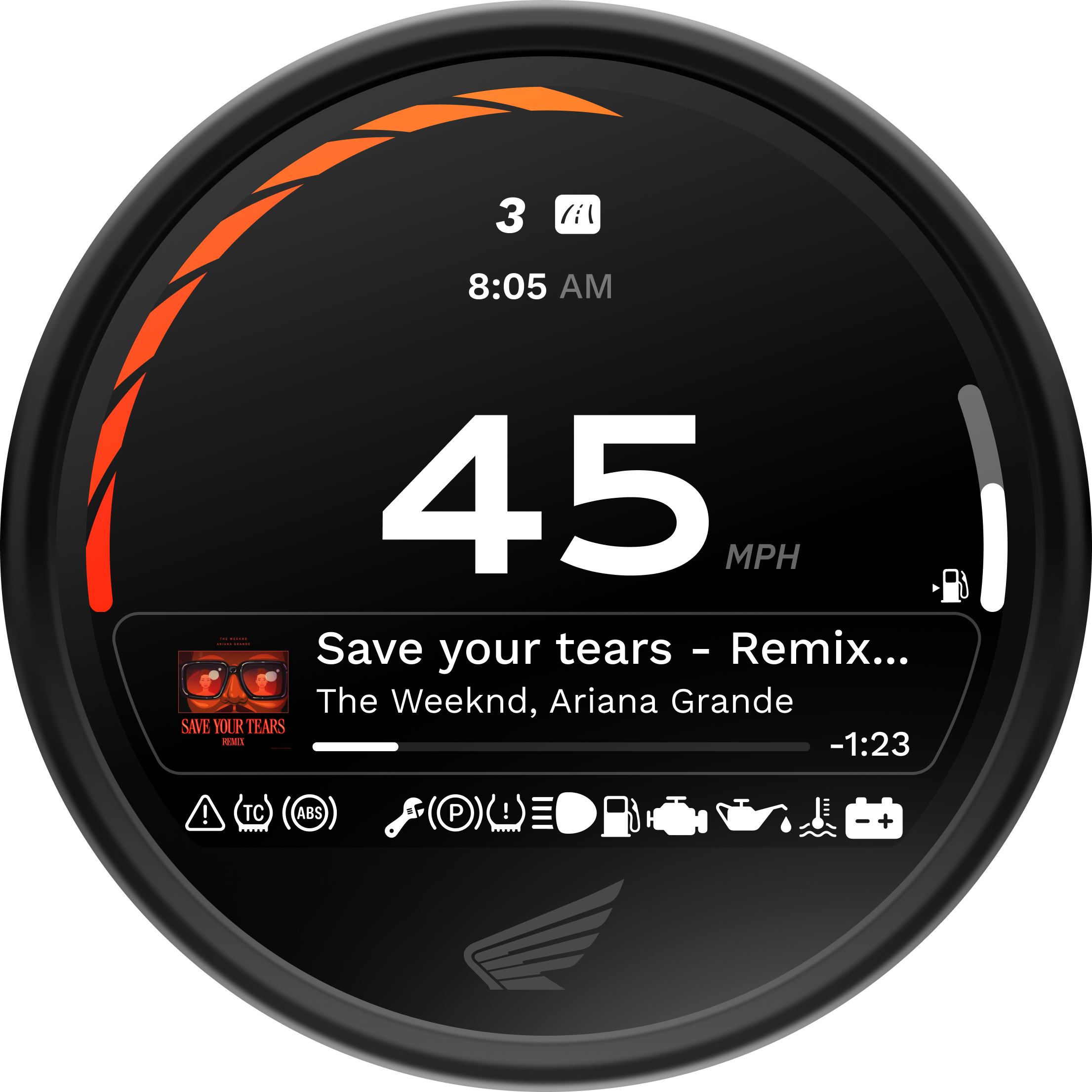 After media and pack change