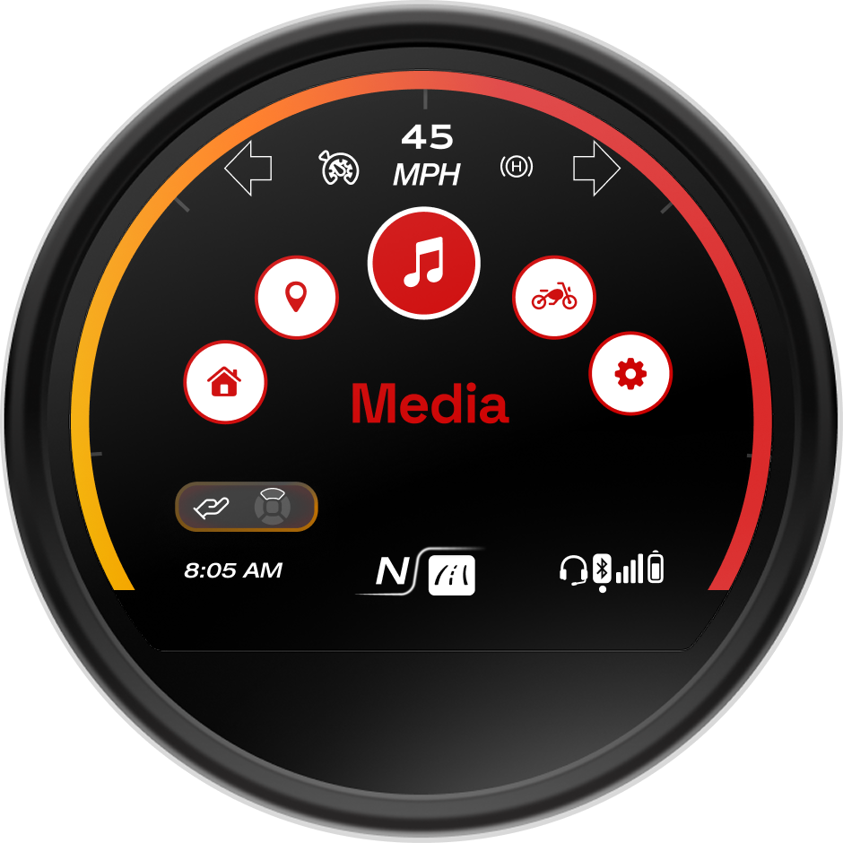 Before media and pack change