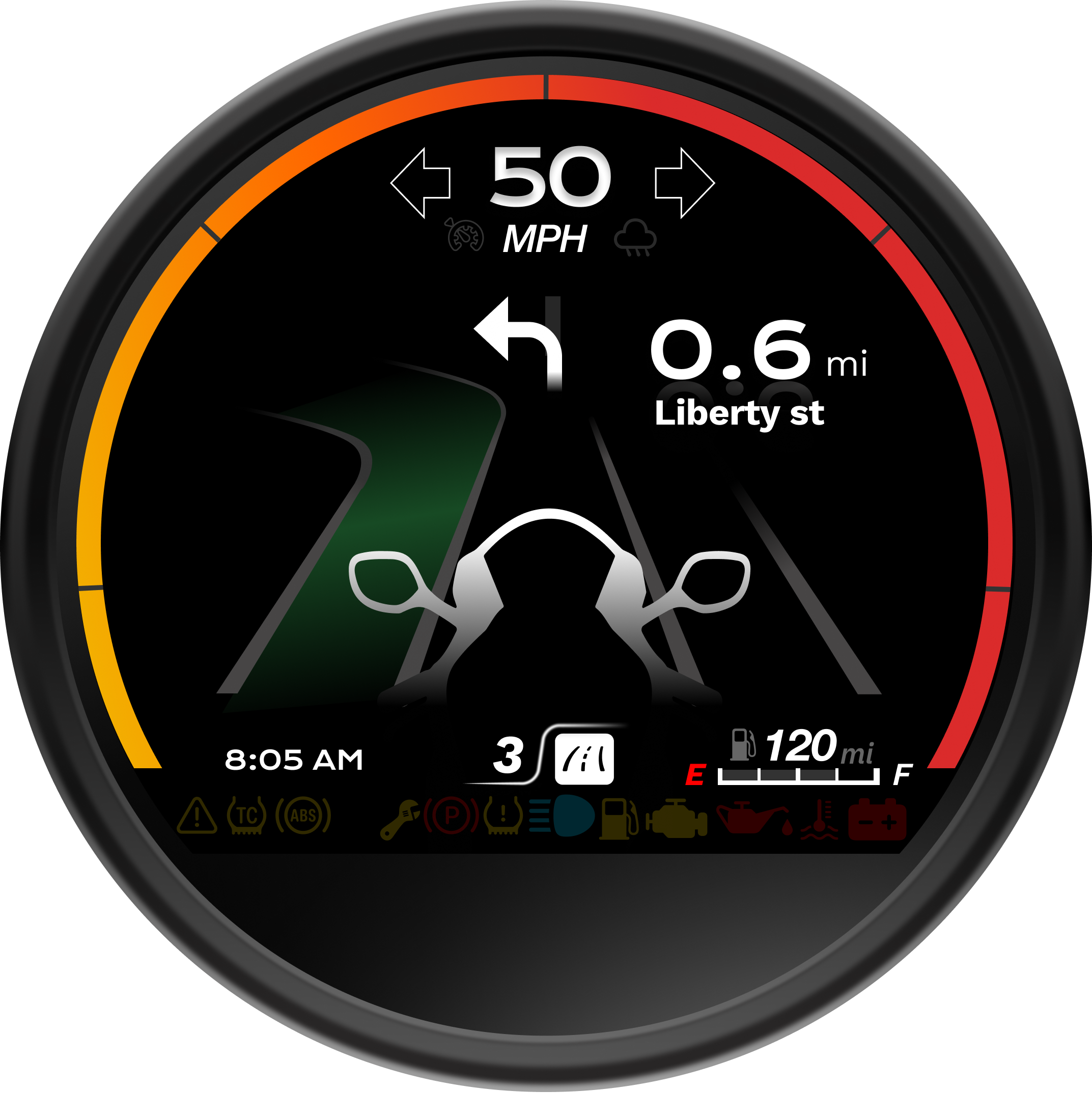 First-person map exploration